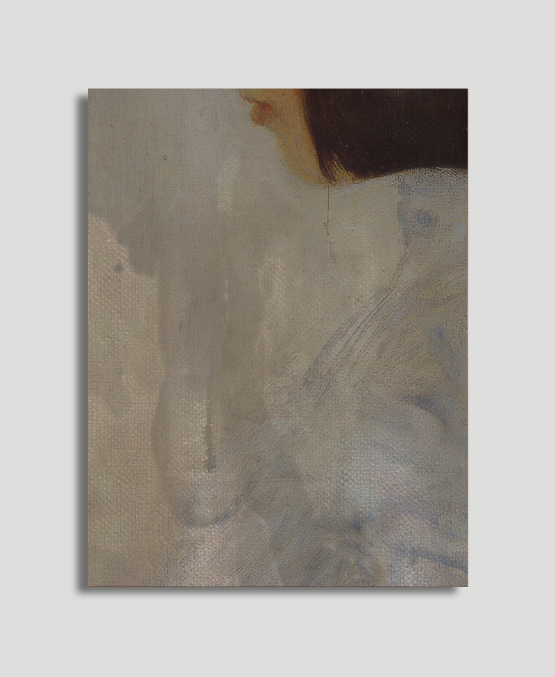 "OXIDIZED PORTRAIT OF PAGE"