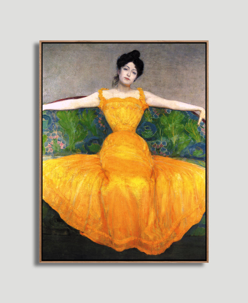 "WOMAN IN YELLOW DRESS"