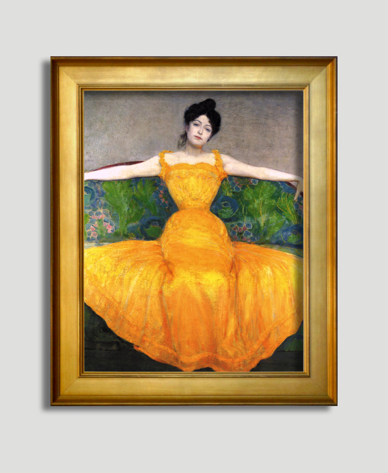 "WOMAN IN YELLOW DRESS"